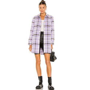 Steve Madden Eldridge Purple Shacket Small Revolve